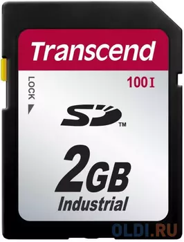 Промышленная карта памяти SD Transcend 100I, 2 Гб SLC, темп. режим от -40? до +85?