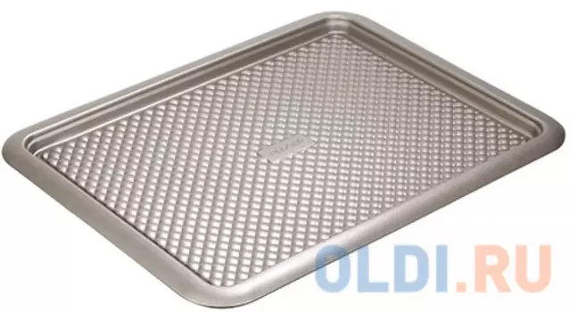 Противень, стальной, антипригарный, 41,5х32х1,6 см, NADOBA, серия RADA