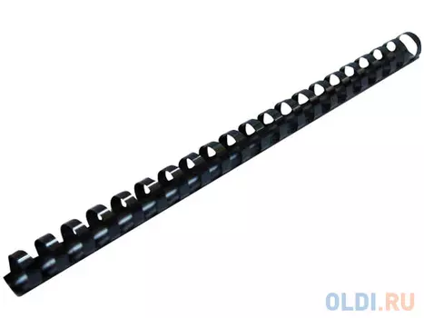 Пружина пластиковая Fellowes Lamirel LA-7867301 12мм черный 100шт CRC-78673