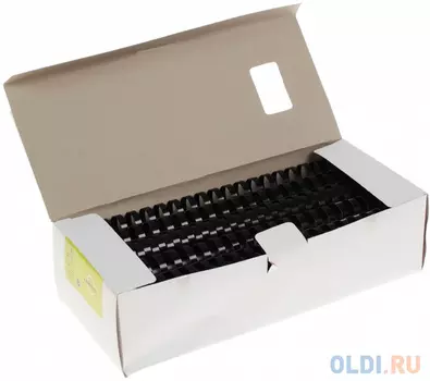 Пружина пластиковая Lamirel, 51 мм. Цвет: черный, 25 шт., шт (LA-78779)