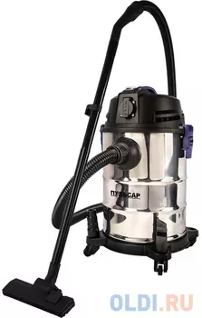 Пульсар Пылесос строительный ПС 251 1400 Вт, 25л, розетка до 2000 Вт, шланг 1,5м 907-422