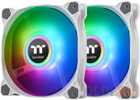 Pure Duo 14 ARGB Sync Radiator Fan 2 Pack [CL-F098-PL14SW-A] Thermaltake