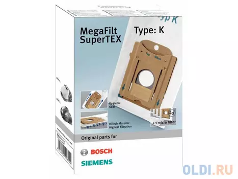 Пылесборник Bosch BBZ41FK одноразовый синтетика 4шт