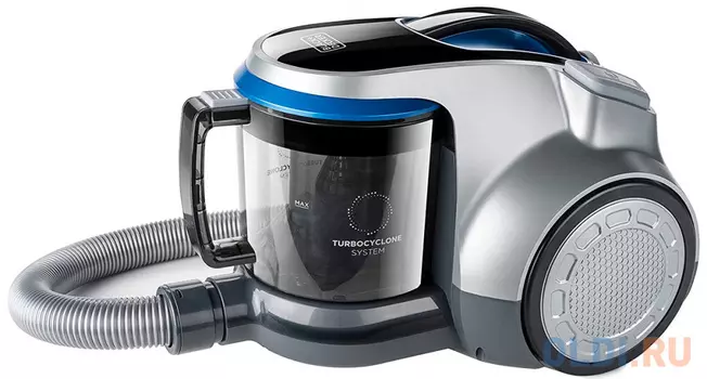 Пылесос Black+Decker BXVML700E сухая уборка серебристый