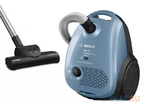 Пылесос Bosch BGB2UCARP сухая уборка синий