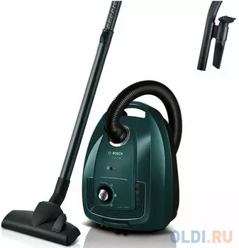 Пылесос Bosch BGL38WBU3H сухая уборка темно-зеленый