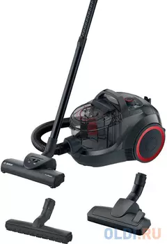 Пылесос Bosch BGS21POW2 сухая уборка чёрный