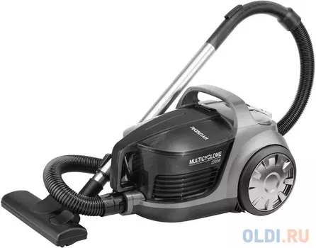 Пылесос Hyundai HYV-C2650 сухая уборка чёрный серебристый