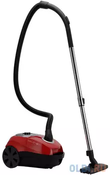 Пылесос Polaris PVB 1805 сухая уборка черно-красный