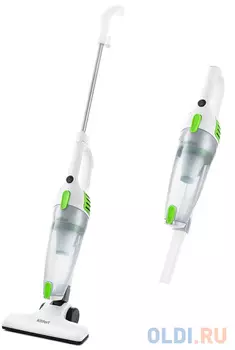 Пылесос ручной Kitfort KT-597-2 600Вт белый/зеленый