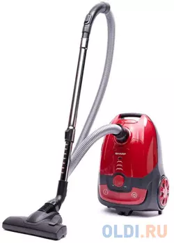 Пылесос Sharp ECKB19RR сухая уборка красный/черный