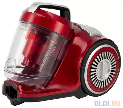 Пылесос StarWind SCV2286 сухая уборка красный серый