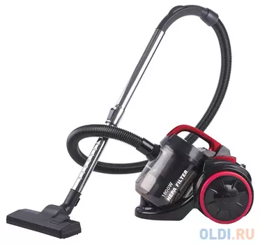 Пылесос Starwind SCV3410 1800Вт черный/бордовый