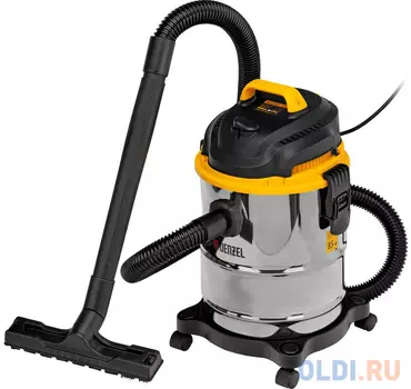 Пылесос строительный SVC15, 1200 Вт, бак 15 л, шланг 2 м// Denzel
