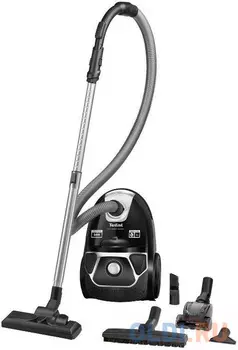 Пылесос Tefal TW3985EA сухая уборка чёрный