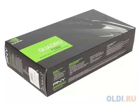 Видеокарта PNY Quadro P2000 VCQP2000-PB 5120Mb