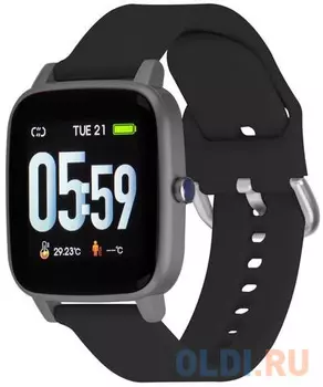 Qumann QSW 04 Смарт часы. Цвет черный