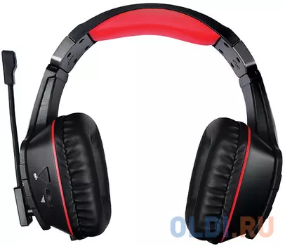 Qumo Protector GHS 0015, стереогарнитура, подсветка, USB+2*3,5 jacks