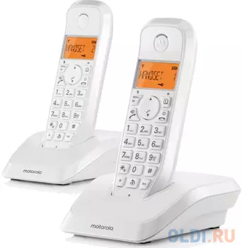 Р/Телефон Dect Motorola S1202 белый