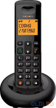 Р/Телефон Dect Texet TX-4905A черный АОН