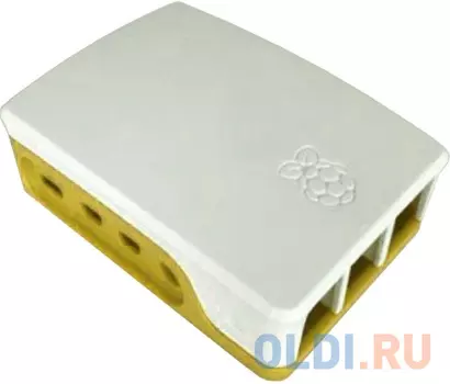 RA600 Корпус ACD White+Yellow ABS Case for Raspberry 4B