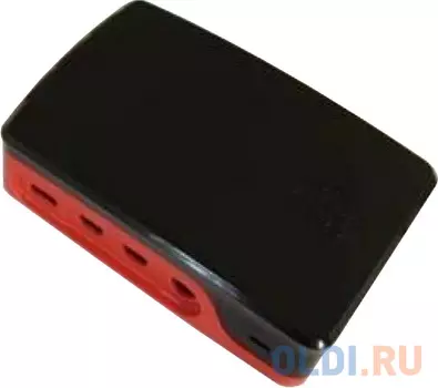 RA602 Корпус ACD Red+Black ABS Case for Raspberry 4B