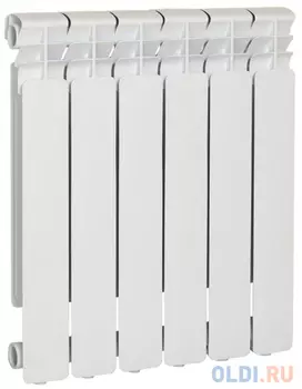 РАДИАТОР АЛЮМИН. 6 СЕКЦИЙ 500/80 (1) "LAMMIN"