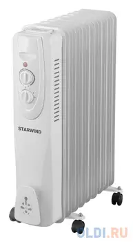 Радиатор масляный Starwind SHV3915 1500Вт белый