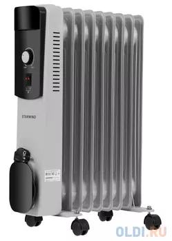 Радиатор масляный Starwind SHV4120 2500Вт белый/черный