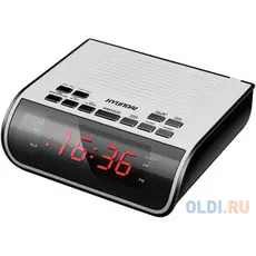 Радиобудильник Hyundai H-RCL100 белый