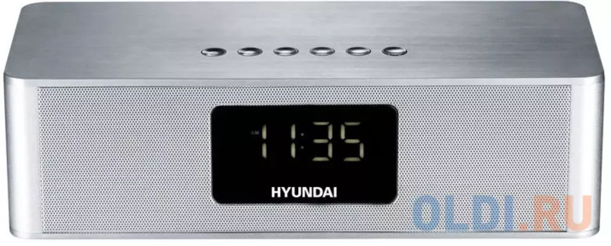 Радиобудильник Hyundai H-RCL360 белый