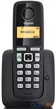 Радиотелефон DECT Gigaset A220A черный