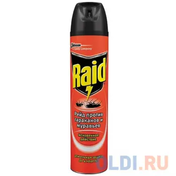 RAID MAX аэрозоль от тараканов и муравьев 300 мл