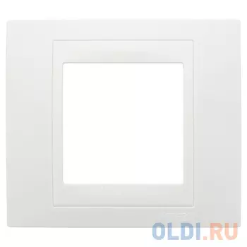 Рамка 1 пост белый Schneider Electric Unica MGU6.002.18