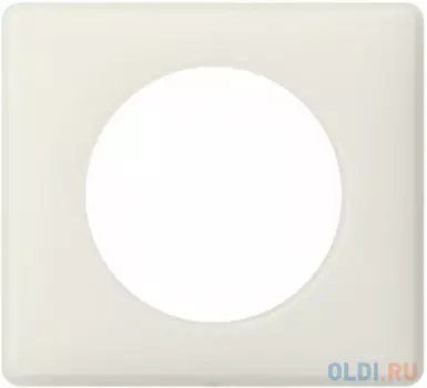 Рамка Legrand Celiane 1 пост белый перкаль 66701