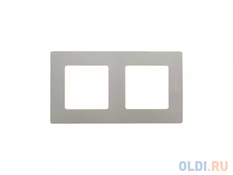 Рамка Legrand Etika 2 поста галька 672522