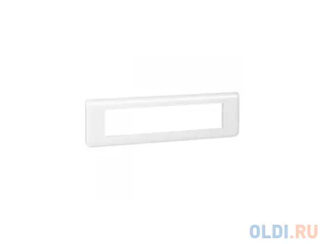 Рамка Legrand mosaic 10 постов горизонтальная белая 78810