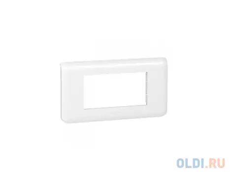 Рамка Legrand Mosaic 4 модуля горизонтальная 78814
