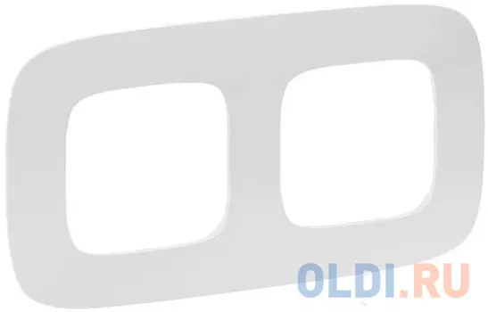 Рамка Legrand Valena Allure 2 поста белый 754302