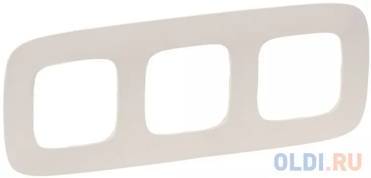 Рамка Legrand Valena Allure 3 поста слоновая кость 754313
