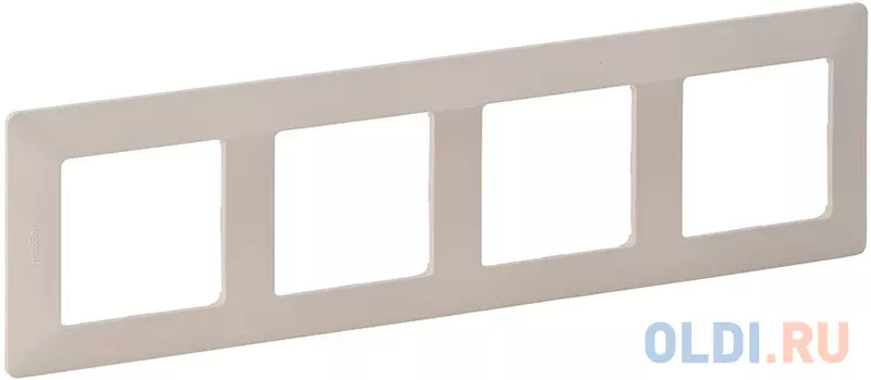 Рамка Legrand Valena Life 4 поста слоновая кость 754044
