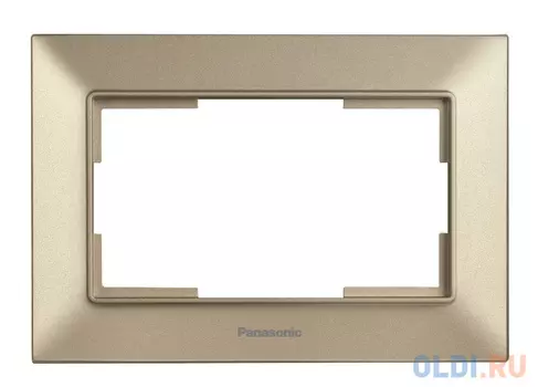 Рамка Panasonic Arkedia Slim WNTF08092BR-RU декоративная 1x пластик бронза (упак.:1шт)