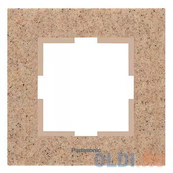 Рамка Panasonic Karre Plus WKTF08013CS-RU декоративная 1x камень песчаник (упак.:1шт)