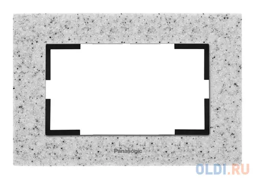 Рамка Panasonic Karre Plus WKTF08093CD-RU 2x горизонтальный монтаж камень сумеречный (упак.:1шт)