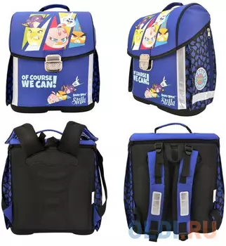 Ранец с рельефной спинкой Action! ANGRY BIRDS STELLA синий SA-ASB9001/1 SA-ASB9001/1