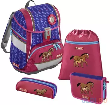 Ранец Step By Step 2in1 Lucky Horses 4 предмета
