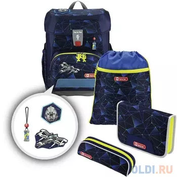 Ранец Step By Step Cloud City Cops 4 предмета