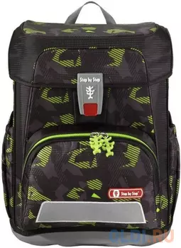 Ранец Step By Step Grade Black Cat 4 предмета