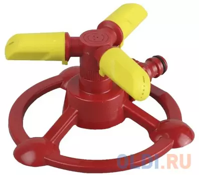 Распылитель GRINDA "CLASSIC Quick-Connection System" круговой на подставке, пластмассовый, 3 сопла