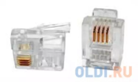Разъем RJ-11 6Р4С для телефона